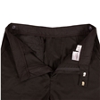 Black Boys Pleat Front Trousers