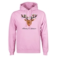 Reindeer Fairy Lights Christmas Hoodie - Adult