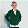 Bottle Green School Sweatshirt Cardigan