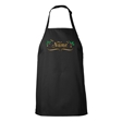 Personalised Metallic Name & Holly Christmas Apron - Child