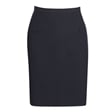 Navy Straight School Skirt