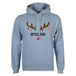 Reindeer Antlers Personalised Christmas Hoodie - Adult