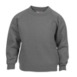 Grey Crew Neck School Sweatshirt