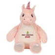 Personalisable First Christmas Unicorn Soft Toy