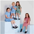Green Gingham School Summer Dress