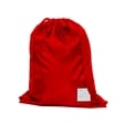 Red Drawstring PE Bag