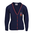 Laburnum Primary School Knitted Cardigan with Stripe