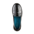 Girls Black Patent Loafer School Shoes