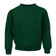 Bottle Green Cotton Rich School Sweatshirt