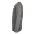 Cotton Blend Fine Knit V-Neck School Jumper