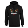 Reindeer Antlers Personalised Christmas Hoodie - Adult