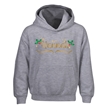 Personalised Metallic Name & Holly Christmas Hoodie - Child