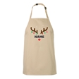 Reindeer Antlers Personalised Christmas Apron - Child