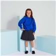 Grey Junior Pleated Skirt
