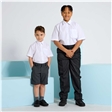 White Short Sleeve School Shirt - Twin Pack 