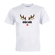 Reindeer Antlers Personalised Christmas T-Shirt - Child