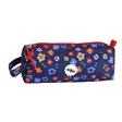 Roamie ditsy flower print kids school pencil case made from 100% recycled plastic bottles