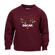 Reindeer Antlers Personalised Christmas Sweatshirt - Child