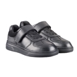 Junior Boys Tape and Lace Leather Shoes