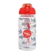 Roamie Shark print plain kids reusable water bottle made from recycled materials