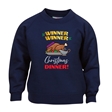 Winner Winner Christmas Dinner Sweatshirt - Child 