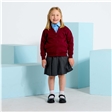 School Sweatshirt Cardigan