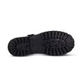 Girls Black T-Bar Buckle Leather School Shoes