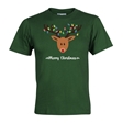 Reindeer Fairy Lights Christmas T-Shirt - Adult