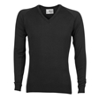 Black Cotton Blend - Fine Knit School Jumper