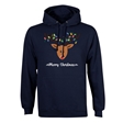 Reindeer Fairy Lights Christmas Hoodie - Adult