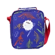 Eco-friendly dino skeleton design children's lunch box with name label