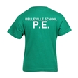 Belleville Primary School Cotton PE T-Shirt - Wakehurst House (Emerald)