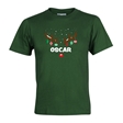 Reindeer Antlers Personalised Christmas T-Shirt - Adult
