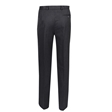 Grey Boys Flat Front Trousers