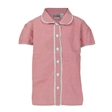 Red Gingham School Blouse