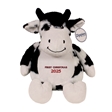 Personalisable First Christmas Cow Soft Toy
