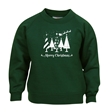 Merry Christmas Trees Sweatshirt - Child