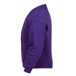Purple Sweatshirt Cardigan