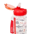 Close up of shark classic water bottle showing secure drinking cap