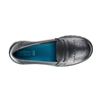 Girls Black Leather Loafer School Shoes