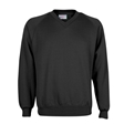 Black V-Neck Sweatshirt