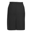 Black Straight School Skirt