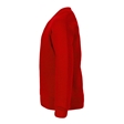 Cotton Rich Red V-Neck Sweatshirt