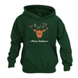 Reindeer Fairy Lights Christmas Hoodie - Child