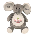 Personalisable First Christmas Elephant Soft Toy