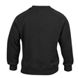 Black V-Neck Sweatshirt