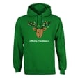 Reindeer Fairy Lights Christmas Hoodie - Adult