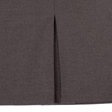 Grey Straight School Skirt