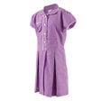 Purple Gingham School Summer Dress