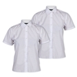 Short Sleeve School Blouse - Twin Pack